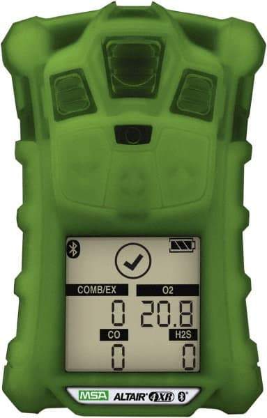 MSA - Audible, Vibration & Visual Alarm, LCD Display, Multi-Gas Detector - Monitors LEL, Oxygen & Carbon Monoxide - Eagle Tool & Supply