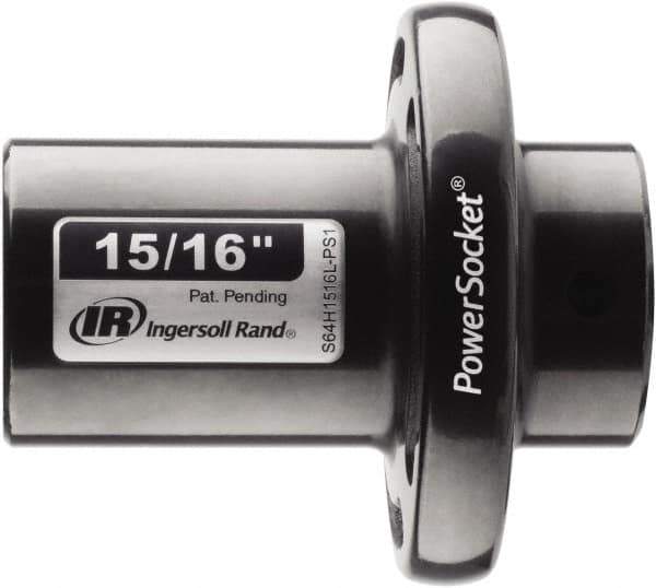 Ingersoll-Rand - 1/2" Drive 15/16" Standard Magnetic Nonsparking Universal Impact Socket - 6 Points, 3-1/10" OAL - Eagle Tool & Supply