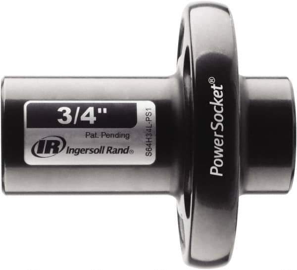 Ingersoll-Rand - 1/2" Drive 3/4" Standard Magnetic Nonsparking Universal Impact Socket - 6 Points, 3-1/10" OAL - Eagle Tool & Supply