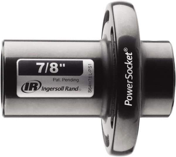 Ingersoll-Rand - 1/2" Drive 7/8" Standard Magnetic Nonsparking Universal Impact Socket - 6 Points, 3-1/10" OAL - Eagle Tool & Supply