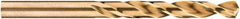 DeWALT - 12.3mm 135° Cobalt Jobber Drill - None Finish, Right Hand Cut, Spiral Flute, Straight Shank, 149.23mm OAL, Split Point - Eagle Tool & Supply