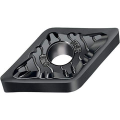 Walter - DNGG MS3 Grade WSM01 Turning Insert - TiAlN+Al2O3+(ZrN) Finish, 55° Rhombic, 12.7mm Inscr Circle, 4.76mm Thick, 0.8mm Corner Radius - Eagle Tool & Supply