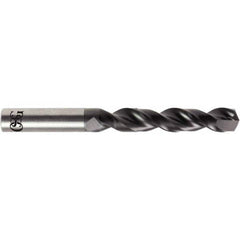 OSG - 1/2" 140° Solid Carbide Jobber Drill - Eagle Tool & Supply