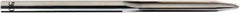 OSG - 1/4" Reamer Diam, 2.141" Flute Length, Combo Drill & Reamer - 4" OAL, Right Hand Cut, Solid Carbide, Bright Finish - Eagle Tool & Supply