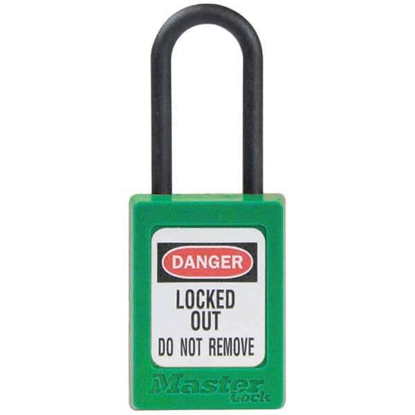 Master Lock - Lockout Padlocks Key Type: Keyed Different Key Retaining: NonRetaining Key - Eagle Tool & Supply