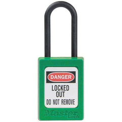 Master Lock - Lockout Padlocks Key Type: Keyed Different Key Retaining: NonRetaining Key - Eagle Tool & Supply