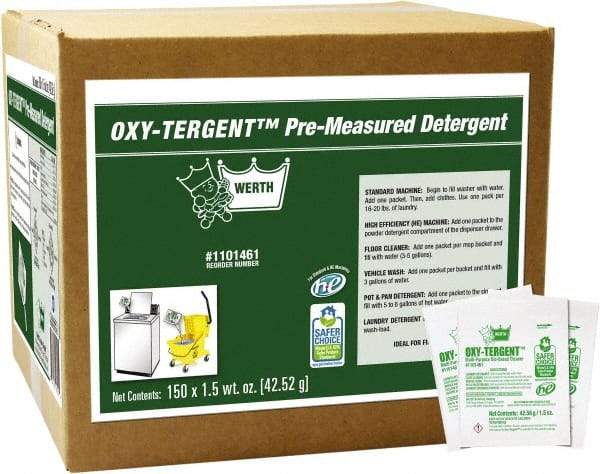 Werth Sanitary Supply - 1-1/2 oz Powder Laundry Detergent - Eagle Tool & Supply