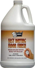 Werth Sanitary Supply - 1 Gal Plastic Bottle Floor Coating - Use on Resilient Tile, Vinyl Tile - Eagle Tool & Supply