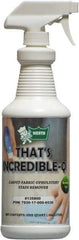 Werth Sanitary Supply - 1 Qt Plastic Bottle Carpet Cleaner - Coconut Breeze Scent, Use on Carpet Cleaning - Eagle Tool & Supply