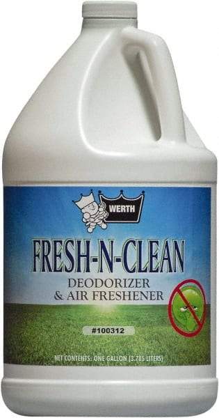 Werth Sanitary Supply - 1 Gal Bottle Odor Neutralizer - Liquid, Fresh Scent, Concentrated, Environmentally Safe - Eagle Tool & Supply