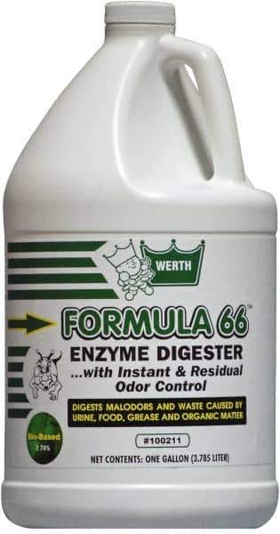 Werth Sanitary Supply - 1 Gal Bottle Odor Neutralizer - Liquid, Fresh Scent, Concentrated, Environmentally Safe - Eagle Tool & Supply