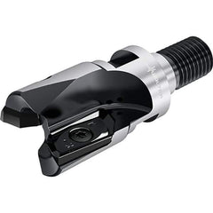Walter - Series M2131-UT, Right Hand Cut, Modular Milling Cutting Unit Head - 25.4mm Cutting Diam, 15mm Depth of Cut, Through Coolant - Eagle Tool & Supply