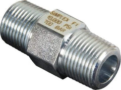 TK Simplex - 3/8 NPTF Hydraulic Hose Hex Nipple - 10,000 psi - Eagle Tool & Supply