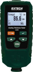 Extech - 0 to 53 mil LCD Coating Thickness Gage - For Use with Ferrous/Nonferrous Coatings - Eagle Tool & Supply