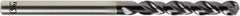 OSG - 1/2" 140° Solid Carbide Jobber Drill - TiAlN Finish, Right Hand Cut, Spiral Flute, Straight Shank, 6" OAL - Eagle Tool & Supply