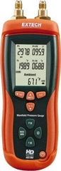 Extech - Differential Pressure Gauges & Switches Type: Pressure Meter Maximum Pressure (psi): 800.00 - Eagle Tool & Supply