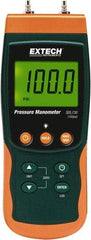 Extech - Differential Pressure Gauges & Switches Type: Differential Pressure Manometer Maximum Pressure (psi): 101.50 - Eagle Tool & Supply