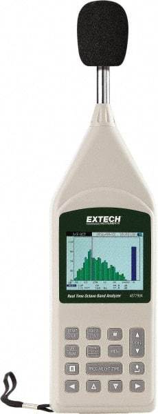 Extech - Sound Meters Type: Sound Meter Frequency Weighting: A, C & Z - Eagle Tool & Supply