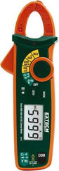 Extech - MA63, CAT III, Digital True RMS Clamp Meter with 0.7" Clamp On Jaws - 600 VAC/VDC, 60 AC/DC Amps, Measures Voltage, Capacitance, Continuity, Current, Frequency, Resistance - Eagle Tool & Supply