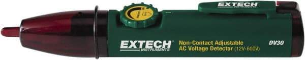 Extech - 12 VAC to 600 VAC, Non-Contact Voltage Tester - Analog Display, LR44 Power Supply - Eagle Tool & Supply