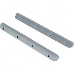 Vestil - 1-1/8" Long, Rubber Surface Guard - Gray - Eagle Tool & Supply