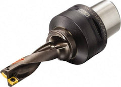 Sandvik Coromant - 69mm Max Drill Depth, 3xD, 22mm Diam, Indexable Insert Drill - 2 Inserts, C4 Modular Connection Shank - Eagle Tool & Supply