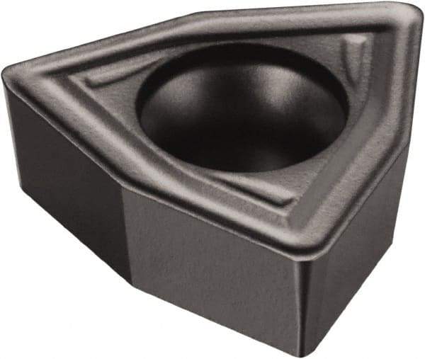 Sandvik Coromant - WCMX06T304 WM Grade 3040 Carbide Indexable Drill Insert - TiCN/Al2O3 Finish, Trigon, 3/8" Inscribed Circle - Eagle Tool & Supply