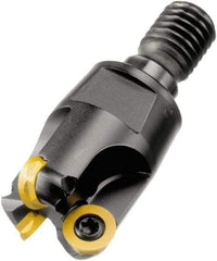 Sandvik Coromant - 12mm Cutting Diam, 2.5mm Max Depth of Cut, M8 Modular Connection, Indexable Copy End Mill - Screw Holding Method, R300-0517.. Insert Style, R300..Txx Toolholder, Through Coolant - Eagle Tool & Supply