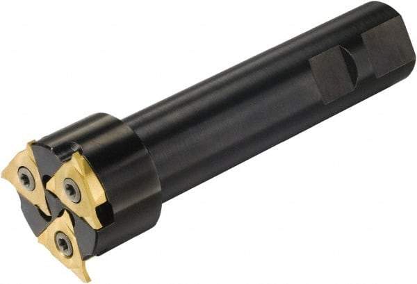 Sandvik Coromant - Shank Connection, 0.1181" Depth of Cut, 39mm Cutter Diam, 2 Tooth Indexable Slotting Cutter - 3/4" Shank Diam, A328-B Toolholder, 328R13-... Insert, Right Hand Cutting Direction - Eagle Tool & Supply