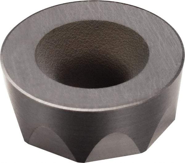 Sandvik Coromant - RCKT1204M0 SK15 Grade 6190 Carbide Milling Insert - Uncoated, 4.76mm Thick, 12mm Inscribed Circle, 6mm Corner Radius - Eagle Tool & Supply