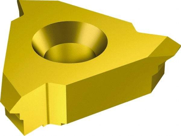 Sandvik Coromant - 8 TPI, Internal Thread, UN Standard, UN-TH 1025 Grade Thread Mill Insert - Carbide - Eagle Tool & Supply