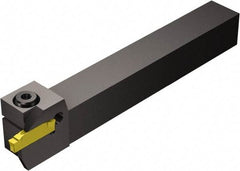Sandvik Coromant - R/LF123..C, Right Hand, Indexable Grooving Tool Holder - N123G2-0300-0003-TF Insert Compatibility, 15.88mm Shank Height, 15.88mm Shank Width, 127mm OAL - Eagle Tool & Supply