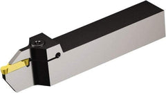 Sandvik Coromant - NF123, Neutral, 25mm Max Depth of Cut, Indexable Grooving Tool Holder - N123J2-0500-0004-TF Insert Compatibility, 32mm Shank Height, 25mm Shank Width, 170mm OAL - Eagle Tool & Supply