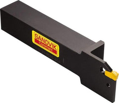 Sandvik Coromant - R/L151.21, Internal, Right Hand, 25mm Max Depth of Cut, Indexable Grooving Tool Holder - N151.2-300- 5E Insert Compatibility, 25mm Shank Height, 25mm Shank Width, 150mm OAL - Eagle Tool & Supply