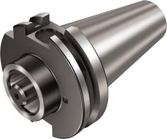 Sandvik Coromant - 50;C3;50 System Size, Modular Tool Holding System Adapter - 60mm Projection, 32mm Body Diam, 6.3701" OAL, Through Coolant - Exact Industrial Supply