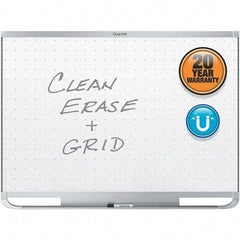 Quartet - 36" High x 48" Wide Magnetic Dry Erase Board - Aluminum Frame, Includes Accessory Tray, Dry-Erase Marker & Mounting Hardware - Eagle Tool & Supply