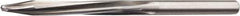 Sandvik Coromant - 4.17mm 118° Solid Carbide Jobber Drill - None Finish, Right Hand Cut, Spiral Flute, Straight Shank, 4" OAL - Eagle Tool & Supply