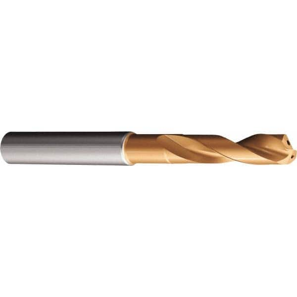 Sandvik Coromant - 0.281" 140° Spiral Flute Solid Carbide Screw Machine Drill Bit - Eagle Tool & Supply