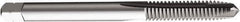 Sandvik Coromant - M8x1.25 Metric, 3 Flute, TiCN Finish, High Speed Steel Spiral Point Tap - Plug Chamfer, Right Hand Thread, 93.3mm OAL, 40mm Thread Length, 8mm Shank Diam, 6H Class of Fit, Series CoroTap 200 - Exact Industrial Supply