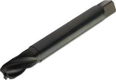 Sandvik Coromant - 3/8-18 NPT 5 Flute Spiral Flute Tap - High Speed Steel, Steam Tempered Finish, 110mm OAL, Right Hand Thread, Series CoroTap 300 - Eagle Tool & Supply