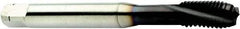 Sandvik Coromant - #10-32 UNF 3 Flute 2B Modified Bottoming Spiral Flute Tap - Powdered Metal, CoolTop Finish, 80mm OAL, Right Hand Flute, Right Hand Thread, Series CoroTap 300 - Eagle Tool & Supply