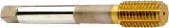 Sandvik Coromant - M12x1.75 M Metric 6HX Form Thread Forming Tap - High Speed Steel, TiN Finish, 111.92mm OAL, 23mm Thread Length, Right Hand Thread, Series CoroTap 400 - Eagle Tool & Supply