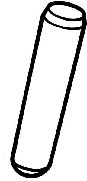 Sandvik Coromant - 3111 020-664, Parallel Pin for Indexable Turning Tools - Eagle Tool & Supply