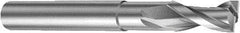Sandvik Coromant - 8mm, 2 Flute, Solid Carbide, 0.15mm Corner Chamfer End Mill - 80mm OAL, 25° Helix, Right Hand Flute, 12mm LOC, Right Hand Cut - Eagle Tool & Supply