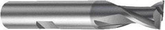 Sandvik Coromant - 5.75mm, 2 Flute, Solid Carbide, Corner Radius End Mill - 54mm OAL, 30° Helix, Right Hand Flute, 7.5mm LOC, Right Hand Cut - Eagle Tool & Supply