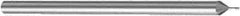 Sandvik Coromant - 0.5mm, 0.5mm LOC, 3mm Shank Diam, 60mm OAL, 2 Flute, Solid Carbide Square End Mill - Single End, TiAlN Finish, Spiral Flute, 30° Helix, Right Hand Cut, Right Hand Flute, Series CoroMill Plura - Eagle Tool & Supply