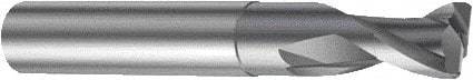 Sandvik Coromant - 10mm, 10mm LOC, 10mm Shank Diam, 83mm OAL, 2 Flute, Solid Carbide Square End Mill - Single End, Spiral Flute, 30° Helix, Centercutting, Right Hand Cut, Right Hand Flute, Series CoroMill Plura - Eagle Tool & Supply