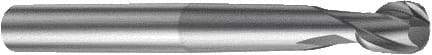 Sandvik Coromant - 2mm Diam, 3mm LOC, Solid Carbide Ball End Mill - 75mm OAL, 6mm Shank Diam, Ball Flute - Eagle Tool & Supply