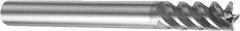 Sandvik Coromant - 8mm, 4 Flute, Solid Carbide, Corner Radius End Mill - 80mm OAL, 50° Helix, Right Hand Flute, 19mm LOC, Right Hand Cut - Eagle Tool & Supply