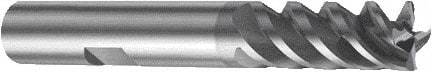 Sandvik Coromant - 10mm, 4 Flute, Solid Carbide, Corner Radius End Mill - 72mm OAL, 50° Helix, Right Hand Flute, 22mm LOC, Right Hand Cut - Eagle Tool & Supply